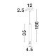 Pendule, Lustre suspendate - Pendul design modern minimalist NORWAY
