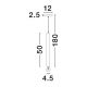 Pendule, Lustre suspendate - Pendul design modern minimalist NORWAY