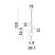 Pendule, Lustre suspendate - Lustra/Pendul design modern ODILLIA 6L