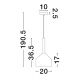 Pendule, Lustre suspendate - Lustra/Pendul design decorativ modern AMELIA