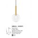 Pendule, Lustre suspendate - Lustra/Pendul design decorativ modern AMELIA