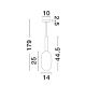 Pendule, Lustre suspendate - Lustra/Pendul design decorativ modern AMELIA
