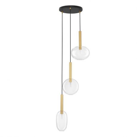 Pendule, Lustre suspendate - Lustra suspendata design decorativ modern AMELIA 3L