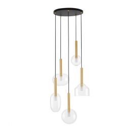Pendule, Lustre suspendate - Lustra suspendata design decorativ modern AMELIA 5L
