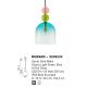 Pendule, Lustre suspendate - Lustra/Pendul design decorativ modern MURANO