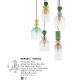 Pendule, Lustre suspendate - Lustra cu 5 Pendule design decorativ modern MURANO