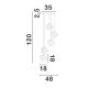 Pendule, Lustre suspendate - Lustra cu 5 Pendule design decorativ modern ODELLE
