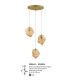 Pendule, Lustre suspendate - Lustra cu 3 Pendule design decorativ modern ODELLE
