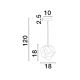 Pendule, Lustre suspendate - Pendul design decorativ modern ODELLE