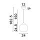 Pendule, Lustre suspendate - Pendul design decorativ modern MIDORI