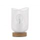 Veioza/Lampa de masa design decorativ modern LYRON alba