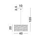 Pendule, Lustre suspendate - Lustra/Pendul design decorativ modern ZANE