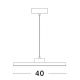 Pendule, Lustre suspendate - Lustra LED suspendata design circular ANDROMEDA