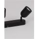 Iluminat pentru baie - Plafoniera cu 3 Spoturi pentru baie cu protectie IP44 ORSON negru