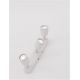 Iluminat pentru baie - Plafoniera cu 3 Spoturi pentru baie cu protectie IP44 ORSON alba