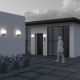 Aplice - Aplica de perete exterior IP54 Bold gri