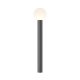 Stalp de exterior cu protectie IP54, Bold gri H-80cm