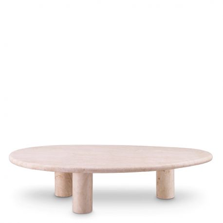 Masute Living - Masuta din travertine design LUX Prelude 148x77cm