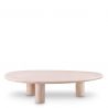 Masuta din travertine design LUX Prelude 148x77cm