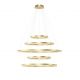 Candelabre, Lustre - Lustra XXL cu 5 inele LED si telecomanda HALO PENDANT GO 150+120+100+80+60 CCT