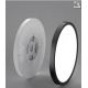 Iluminat pentru baie - Plafoniera LED slim cu senzor de miscare si protectie IP40 PANKA 23 CCT negru