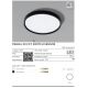 Iluminat pentru baie - Plafoniera LED slim cu senzor de miscare si protectie IP40 PANKA 30 CCT alb