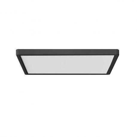 Iluminat pentru baie - Plafoniera LED slim cu senzor de miscare si protectie IP40 PANKA SQ 30 CCT negru