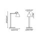 Veioze - Veioza/Lampa de masa design decorativ VENICE Blue