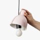 Pendule, Lustre suspendate - Pendul ceramic design decorativ VENICE Pink