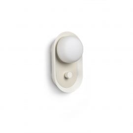Aplice, corpuri de iluminat pentru pereti - Aplica LED dimabila stil modern minimalist MAYA Beige