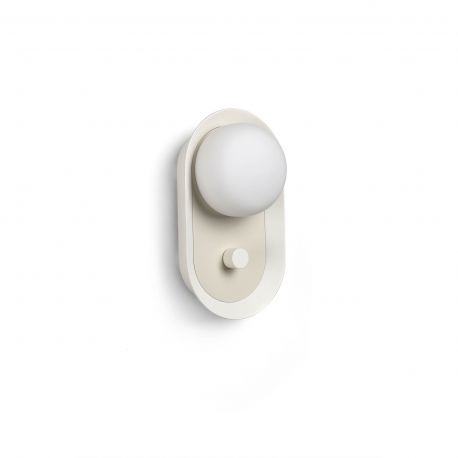 Aplice, corpuri de iluminat pentru pereti - Aplica LED dimabila stil modern minimalist MAYA Beige