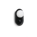 Aplica LED dimabila stil modern minimalist MAYA Black