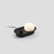 Aplice, corpuri de iluminat pentru pereti - Aplica LED dimabila stil modern minimalist MAYA Black