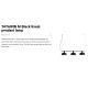 Pendule, Lustre suspendate - Lustra suspendata design modern TATAWIN negru