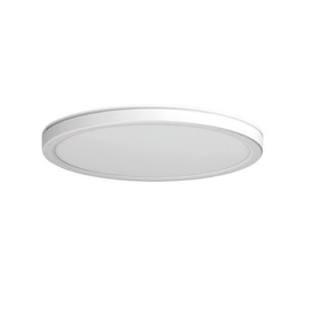 Plafoniere - Plafoniera slim LED dimabil, protectie IP40 PANKA 40 CCT alb