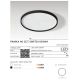 Plafoniere - Plafoniera slim LED dimabil, protectie IP40 PANKA 40 CCT negru