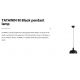 Pendule, Lustre suspendate - Lustra/Pendul design modern TATAWIN negru