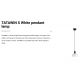 Pendule, Lustre suspendate - Pendul design modern TATAWIN alb