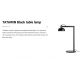 Veioze - Veioza/Lampa de masa design ambiental TATAWIN negru