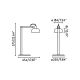 Veioze - Veioza/Lampa de masa design ambiental TATAWIN negru