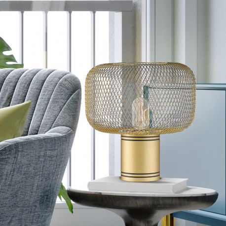 Veioze - Veioza/Lampa de masa design decorativ modern Osiris aurie