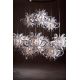 Candelabre, Lustre - Lustra cu cristale Scholer design unicat realizata manual Lillibet M alb