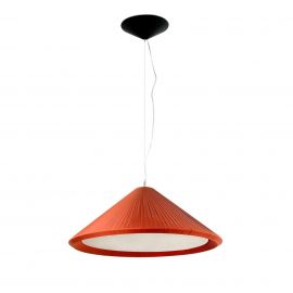 Pendule, Lustre suspendate - Lustra XXL suspendata design decorativ SAIGON IN 70cm Terracotta