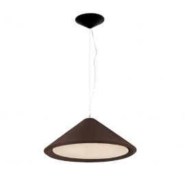 Lustra XXL suspendata design decorativ SAIGON IN 70cm Brown