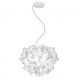 Lustra design unicat realizat manual Veli Frunze M, 55cm