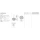 Pendule, Lustre suspendate - Lustra design unicat realizat manual Veli Frunze M, 45cm