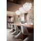 Pendule, Lustre suspendate - Lustra design unicat realizat manual Veli Frunze M, 45cm