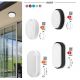 Plafoniere - Plafoniera LED pentru iluminat exterior design modern IP54 Hort negru