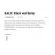Aplice - Aplica LED de exterior design modern IP65 BALIC Black