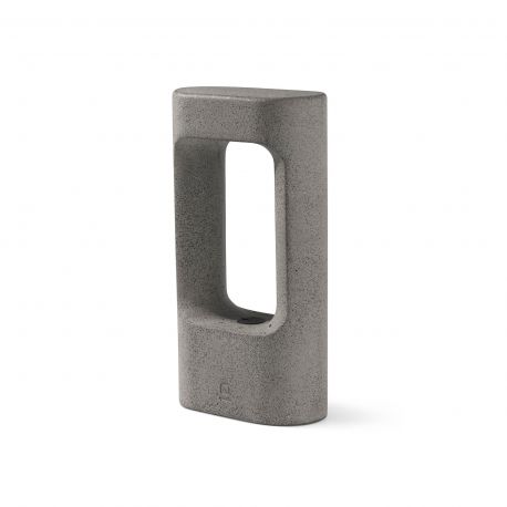 Stalpi - Stalp LED de exterior IP55 TOTEM 27,8cm Grey 2700K